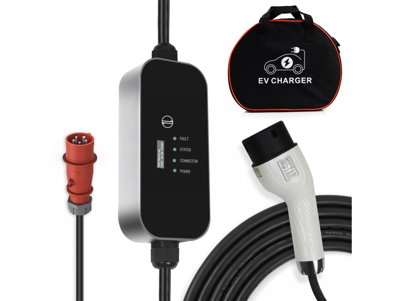 European 11kW Portable AC EV Charger