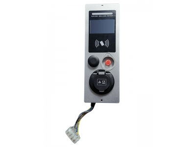  America Embedded Smart street Lamp Post AC EV Charger 110 240 380V 